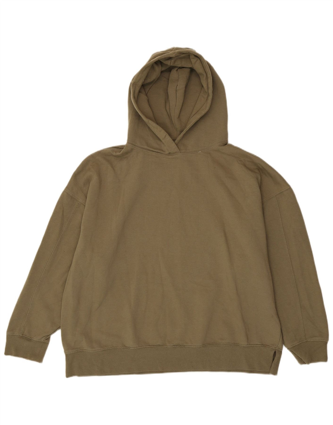 Topshop Jersey con capucha extragrande para mujer Reino Unido 12/14 Poliéster caqui medio