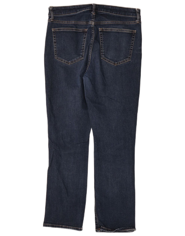 Vaqueros rectos de talle alto y corte clásico para mujer Gap W30 L26 Azul