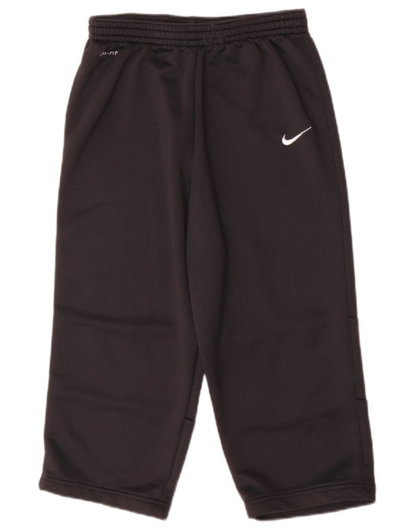 Nike Pantalones de chándal Dri Fit para niños 13-14 años XL Negro Poliéster
