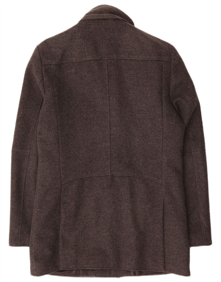 Abrigo Reiss para hombre UK 38 Lana gris medio