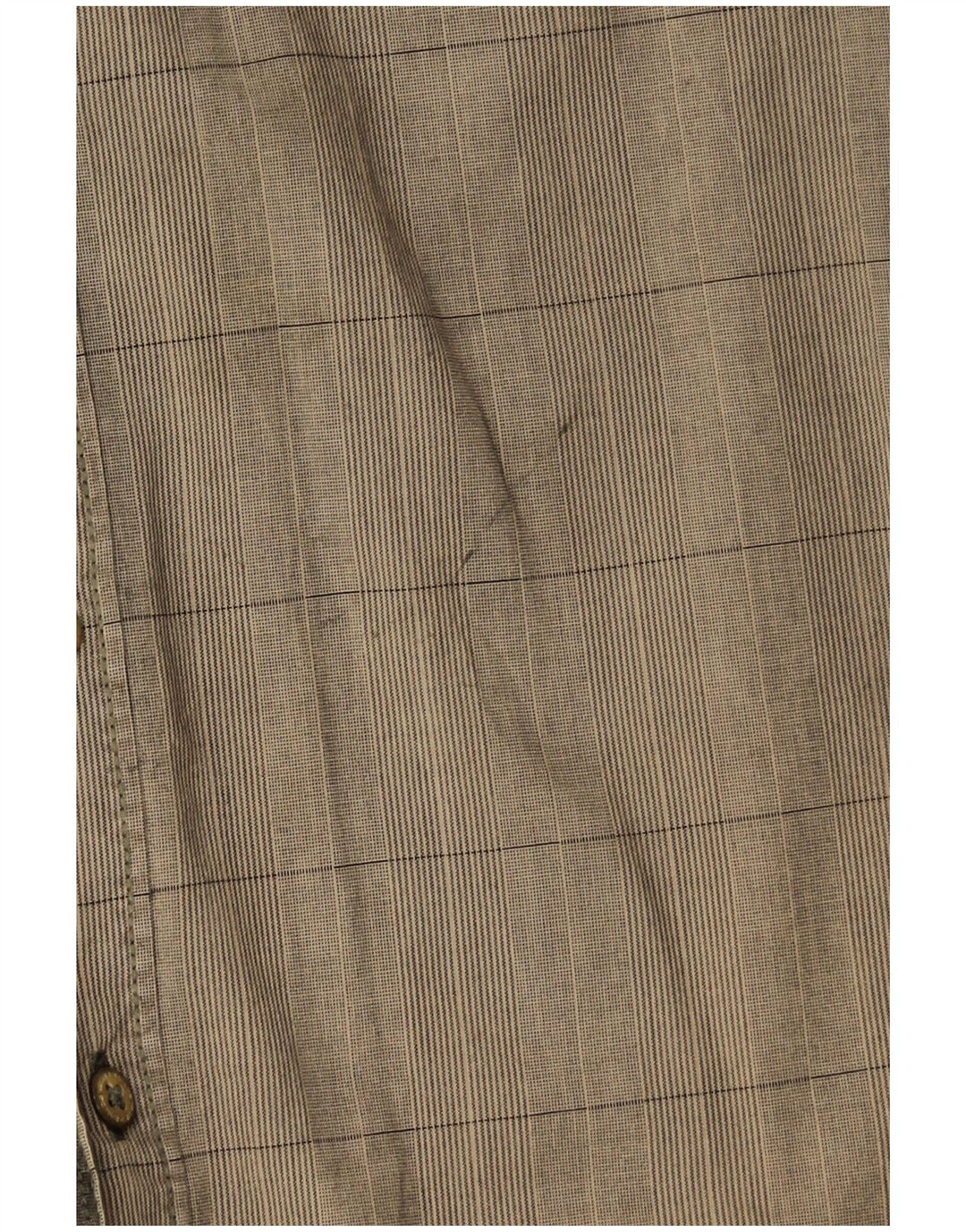 CAMEL ACTIVE Camisa Regular Fit Hombre XL Caqui Cuadros Algodón