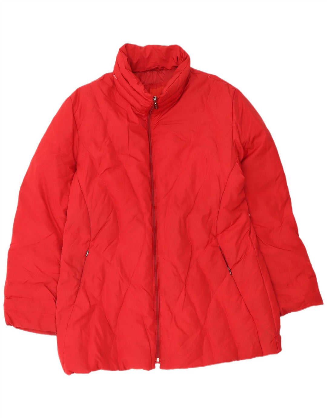 Esprit Chaqueta acolchada para mujer ES 40 XL Poliéster rojo