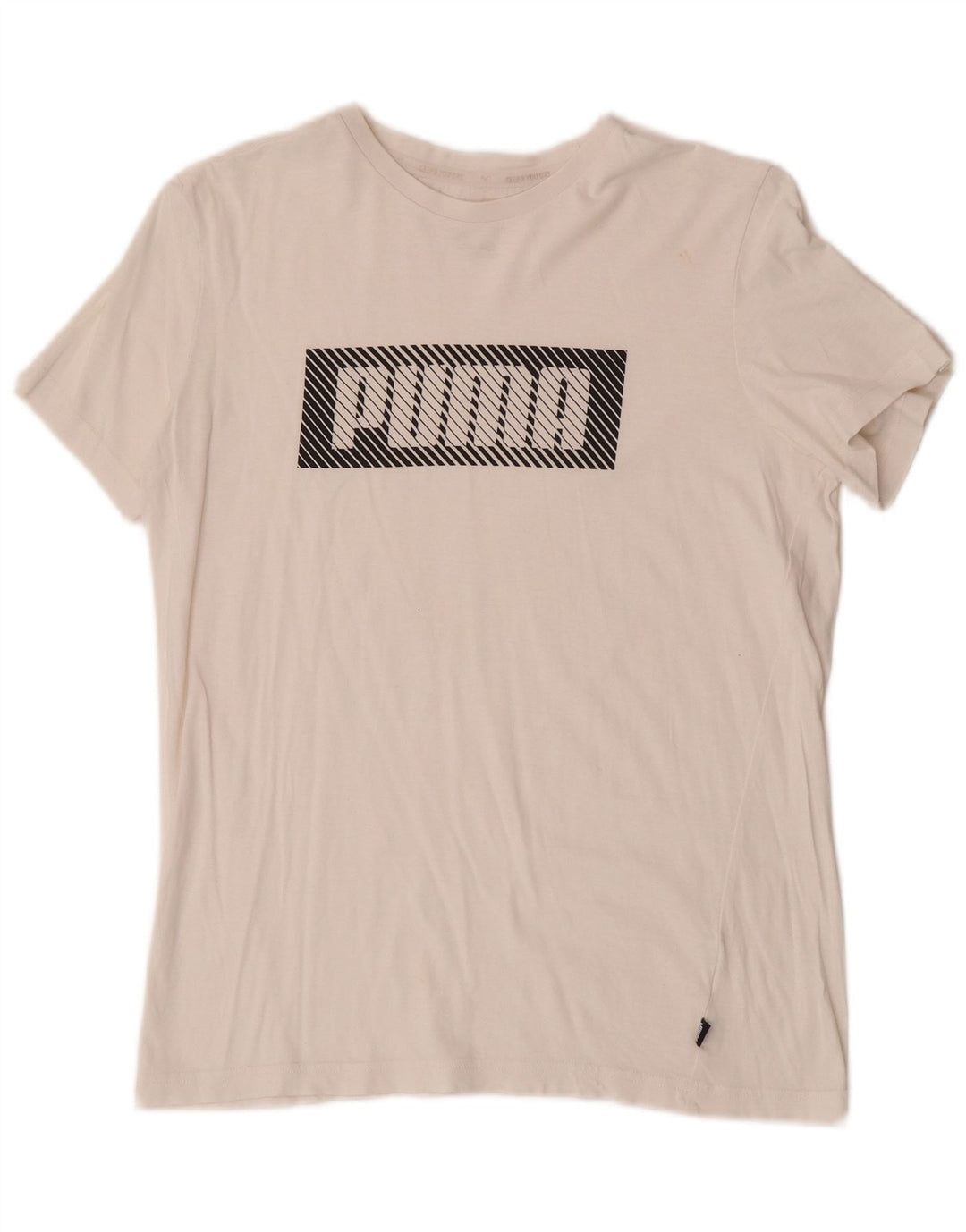 Puma Camiseta gráfica para niño 13-14 años Blanco