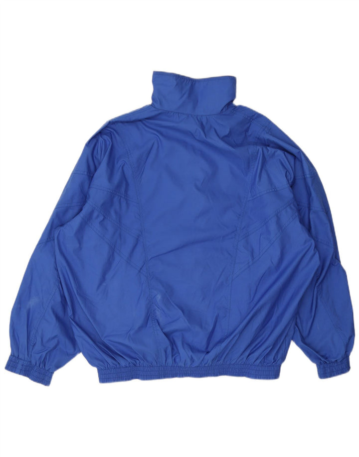 Ellesse Mens Chándal Top Chaqueta UK 38 Azul Medio Poliéster