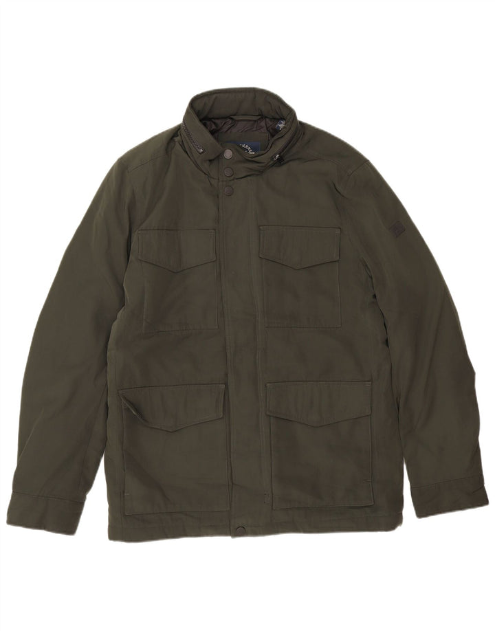 Dockers Chaqueta cortavientos para hombre UK 36 Small Verde Poliéster