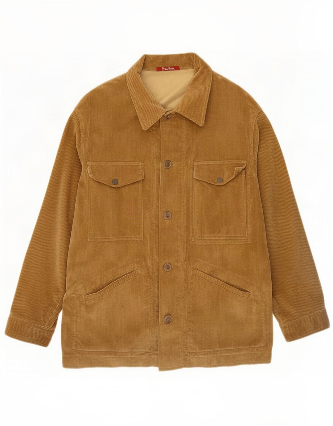 Braddock Chaqueta de pana para hombre UK 38 Algodón beige medio