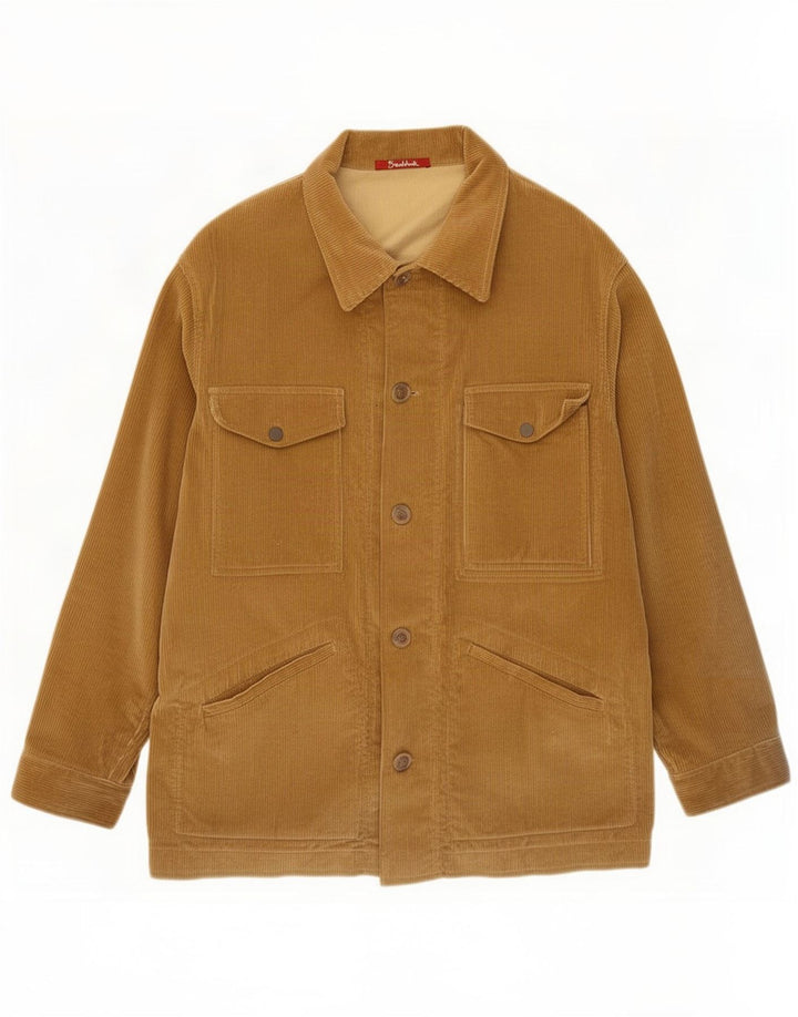 Braddock Chaqueta de pana para hombre UK 38 Algodón beige medio