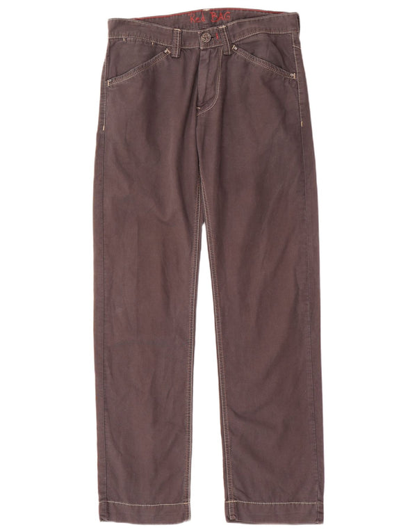 Murphy & Nye Pantalones casuales rectos para hombre W31 L32 Algodón marrón