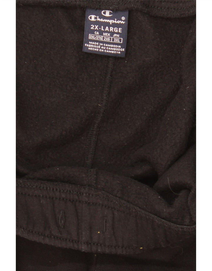 Champion Pantalones De Chándal Para Hombre 2XL Negro