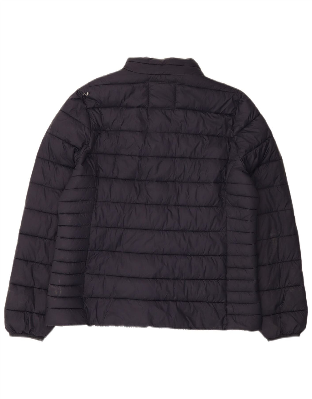 CREW CLOTHING Chaqueta acolchada para mujer UK 46 Large Nylon azul marino