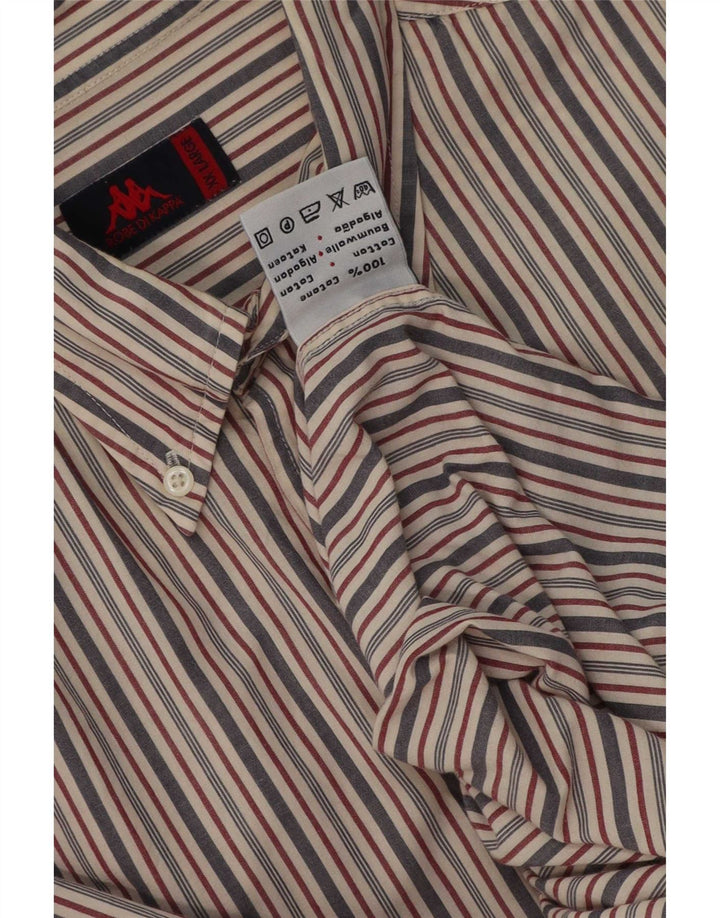 Camisa Kappa Hombre 2XL Algodón Rayas Multicolor