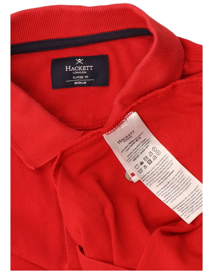 Hackett Polo Classic Fit De Algodón Rojo Medio | Hombre
