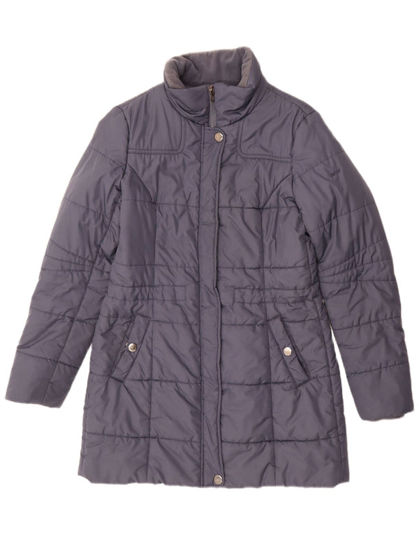 Esprit Abrigo acolchado para mujer UK 12 Medium Azul marino