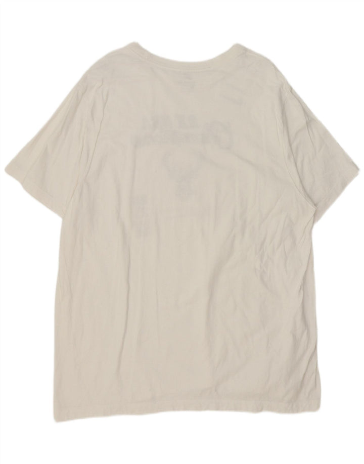 Nike Milwaukee Bucks - Camiseta gráfica para hombre, talla 2XL, color blanco