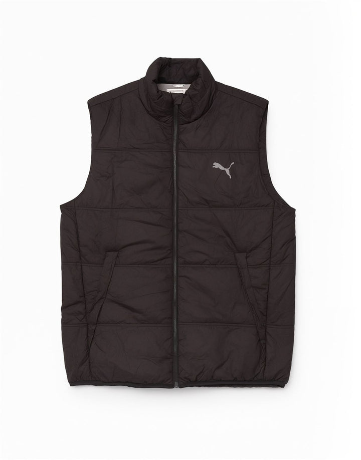 Puma Chaleco acolchado gráfico para hombre UK 42 XL Poliéster negro