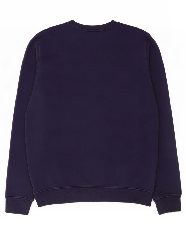 Lyle & Scott Hombre Sudadera Jumper Grande Azul Marino Algodón