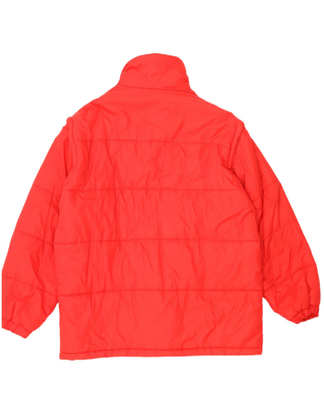 Chaqueta de esquí vintage para hombre Reino Unido 42 XL Poliéster rojo