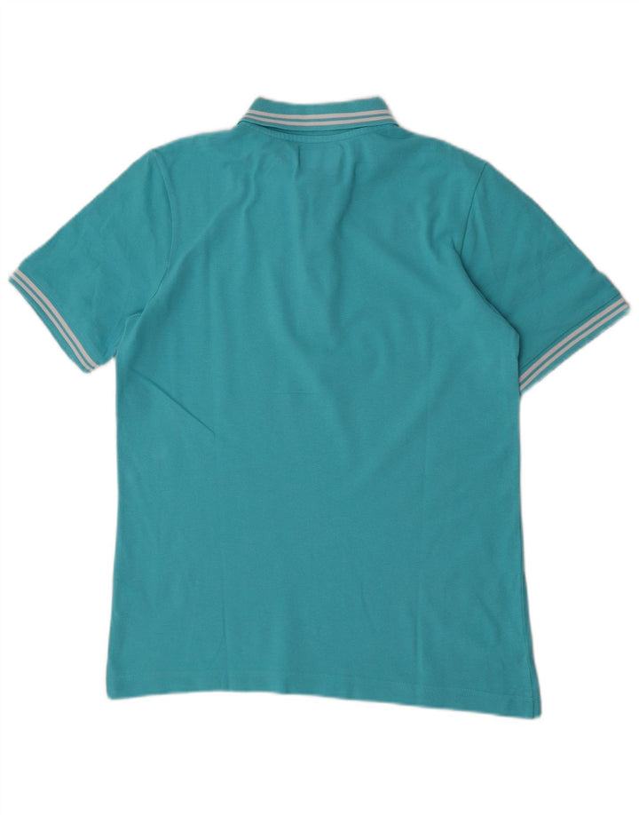 Polo Kappa Hombre Small Azul Algodón