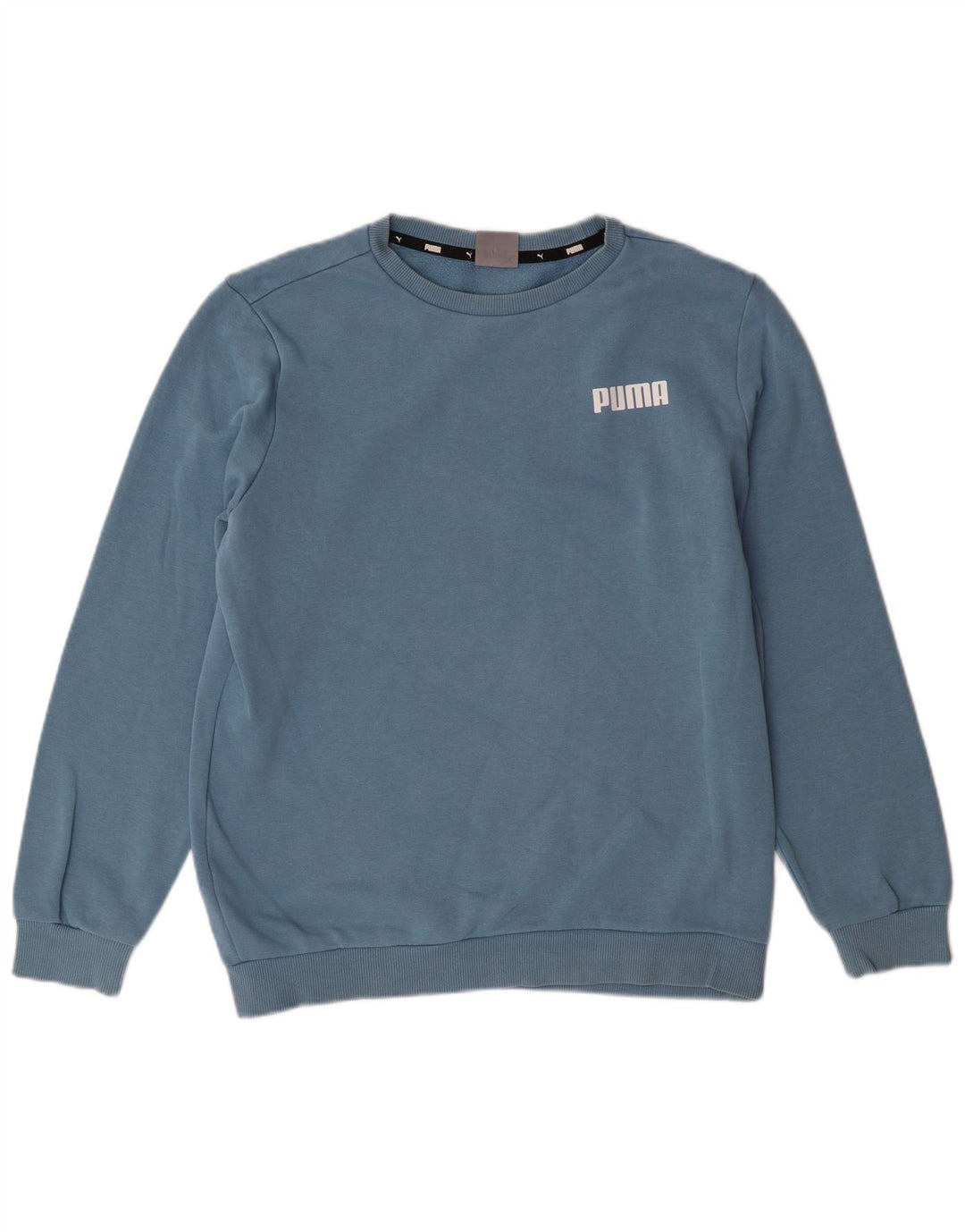 Puma Hombre Sudadera Jumper Small Azul Algodón