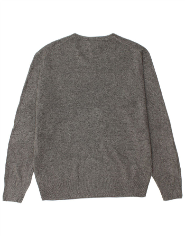 Dockers Suéter Con Cuello En V Para Hombre Acrílico Gris Medio