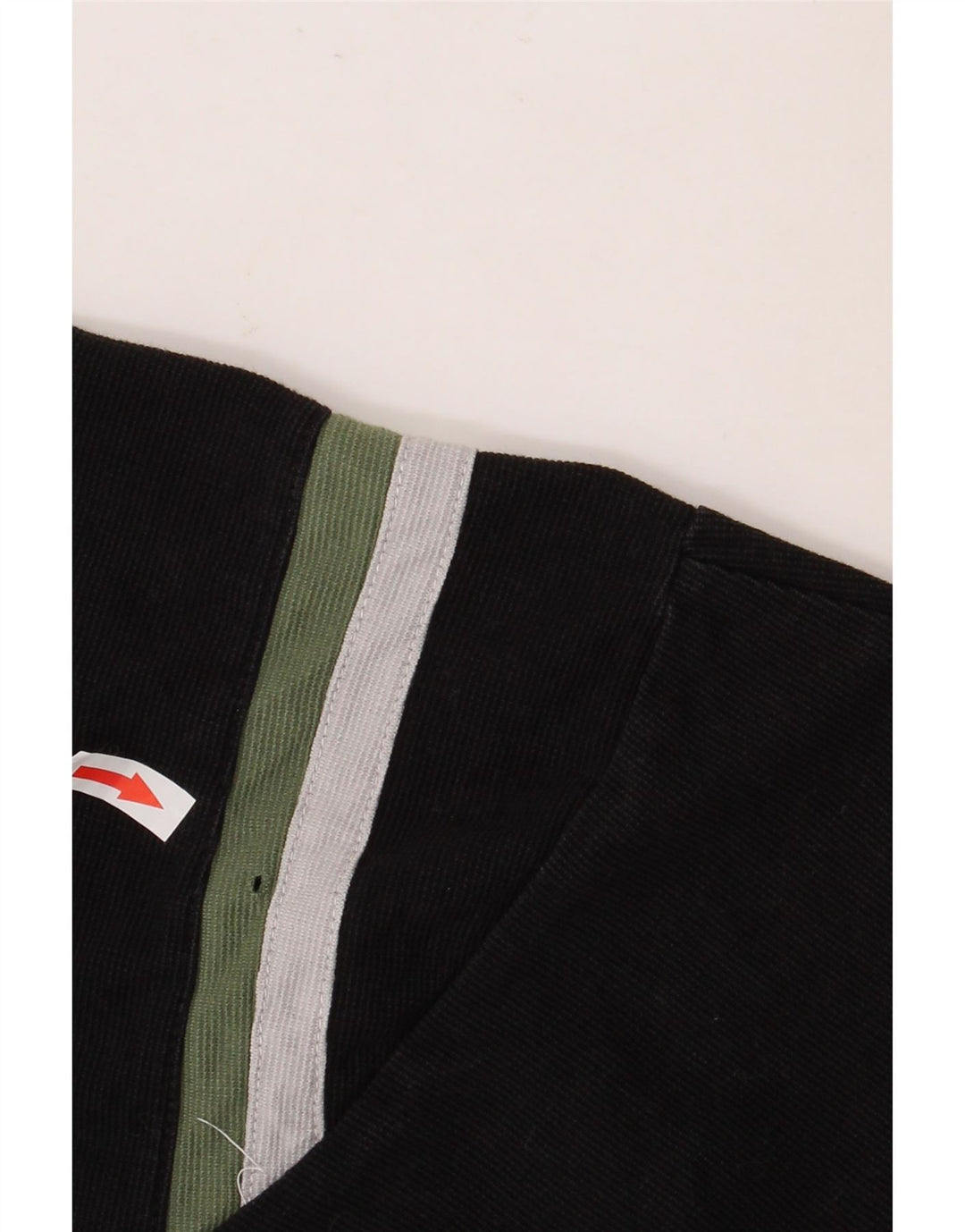 LEE Polo para hombre grande a rayas negras