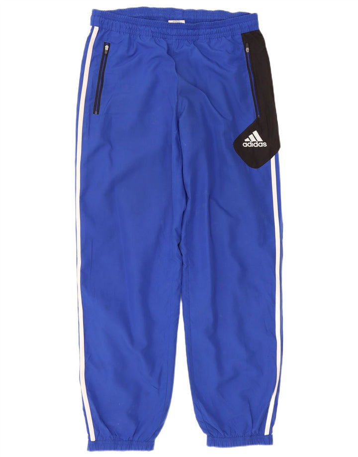 ADIDAS Pantalones de chándal para hombre Joggers UK 40/42 Medium Blue Colourblock