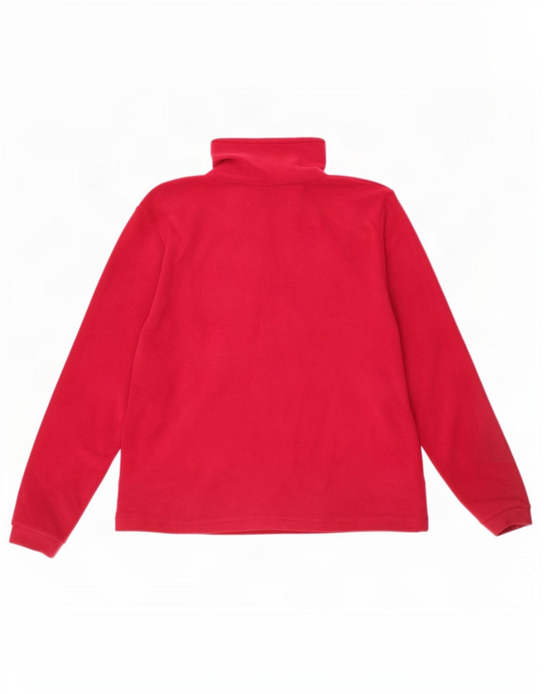 Jersey polar con cremallera y cuello para mujer de Mountain Warehouse UK 44 Poliéster rojo grande