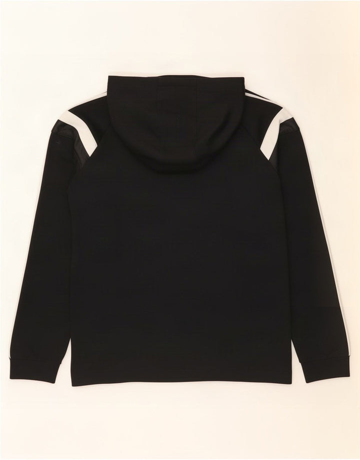 Adidas Hombre Sudadera Con Capucha Jumper Medium Negro Colorblock Poliéster