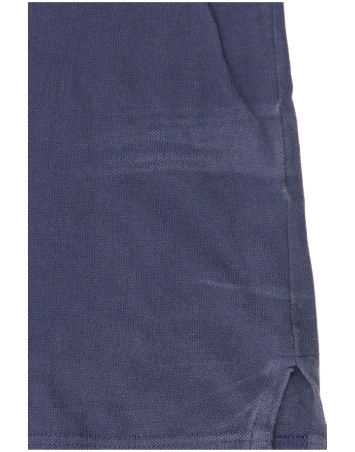 FRED PERRY Polo para hombre pequeño azul marino