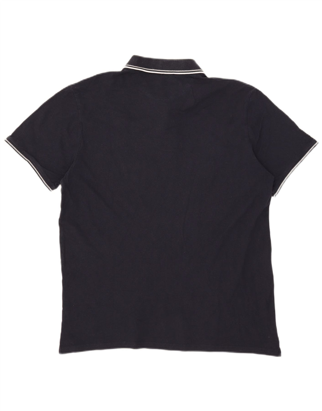 Champion Polo para hombre 2XL Azul Marino Rayas