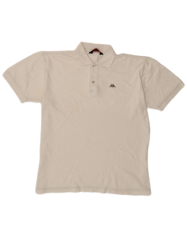 Kappa Polo Hombre XL Blanco Algodón