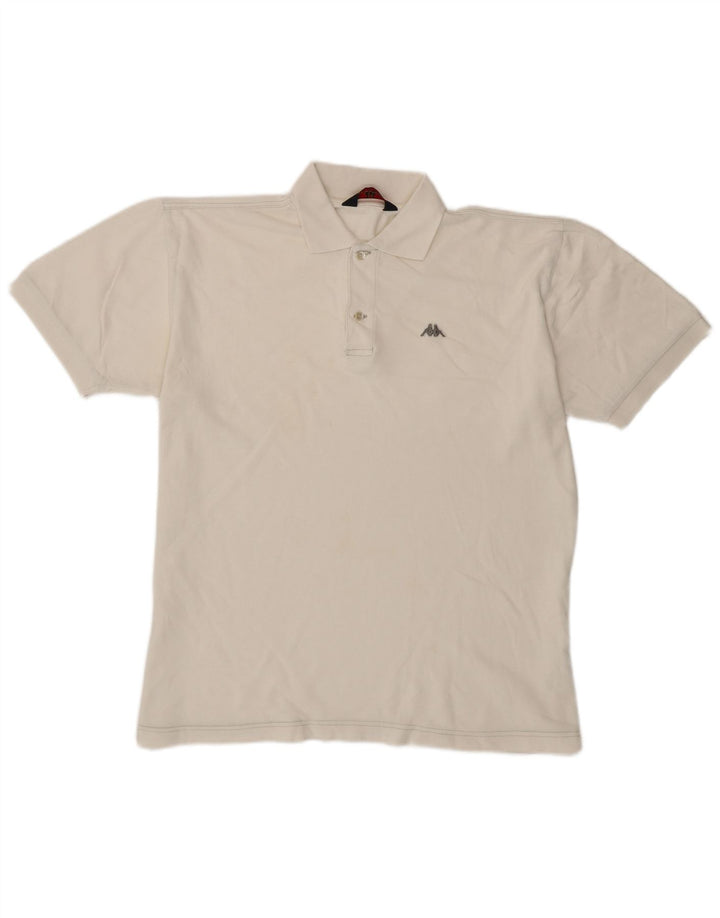Kappa Polo Hombre XL Blanco Algodón