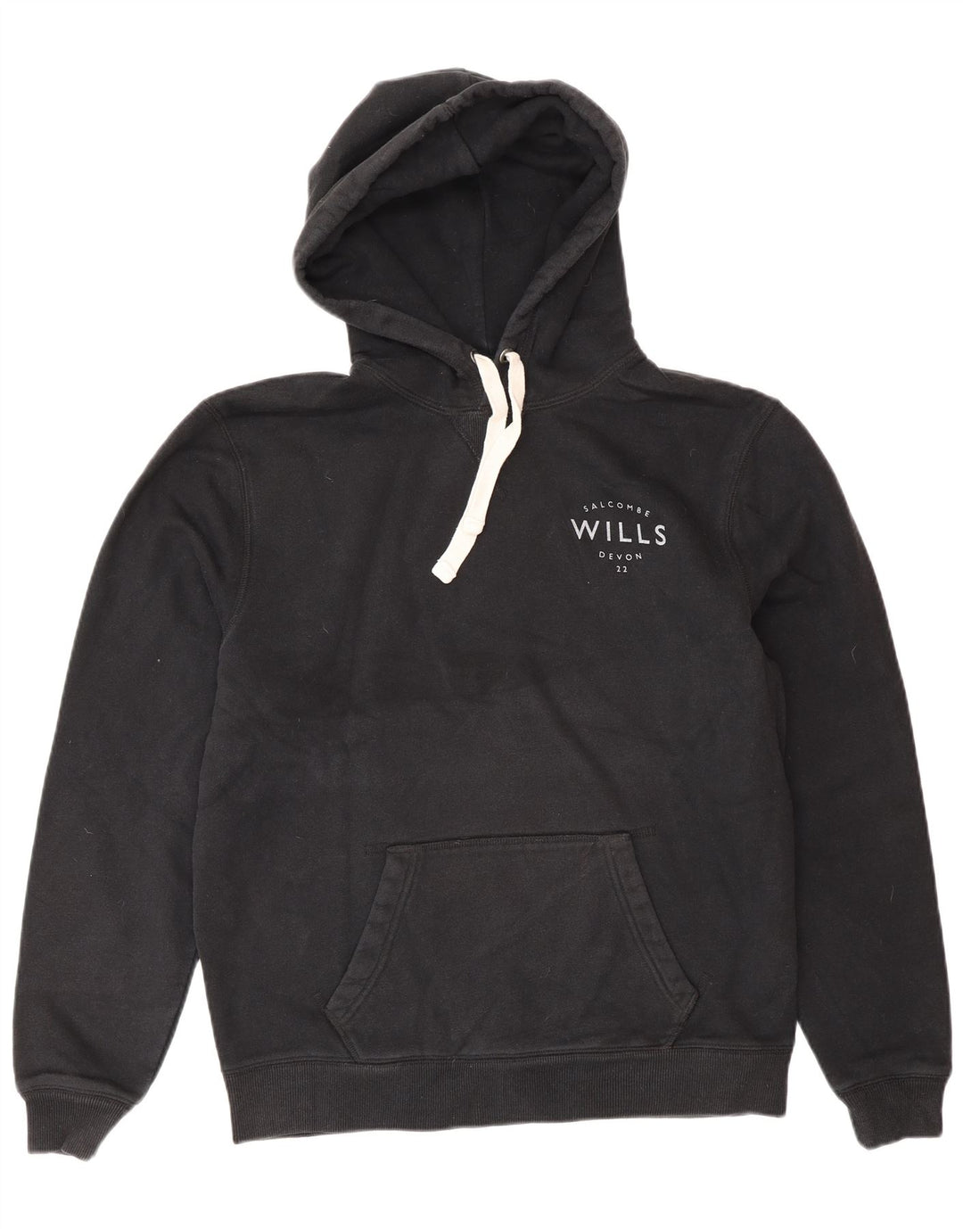 Jack Wills - Sudadera con capucha para hombre, talla grande, algodón negro