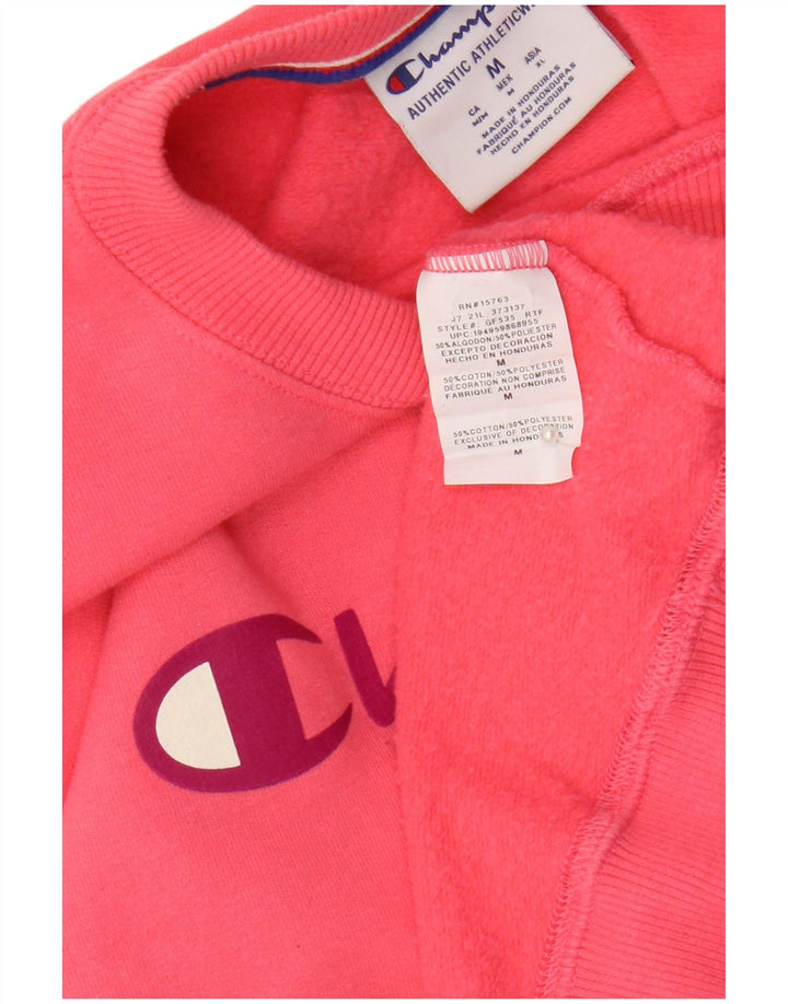 Champion Sudadera de gran tamaño con gráfico para mujer UK 44 Medium Pink