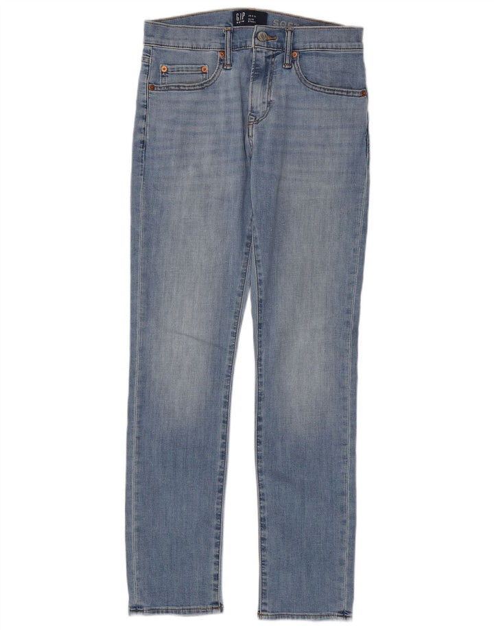 Vaqueros ajustados para mujer GAP W28 L30 Algodón azul
