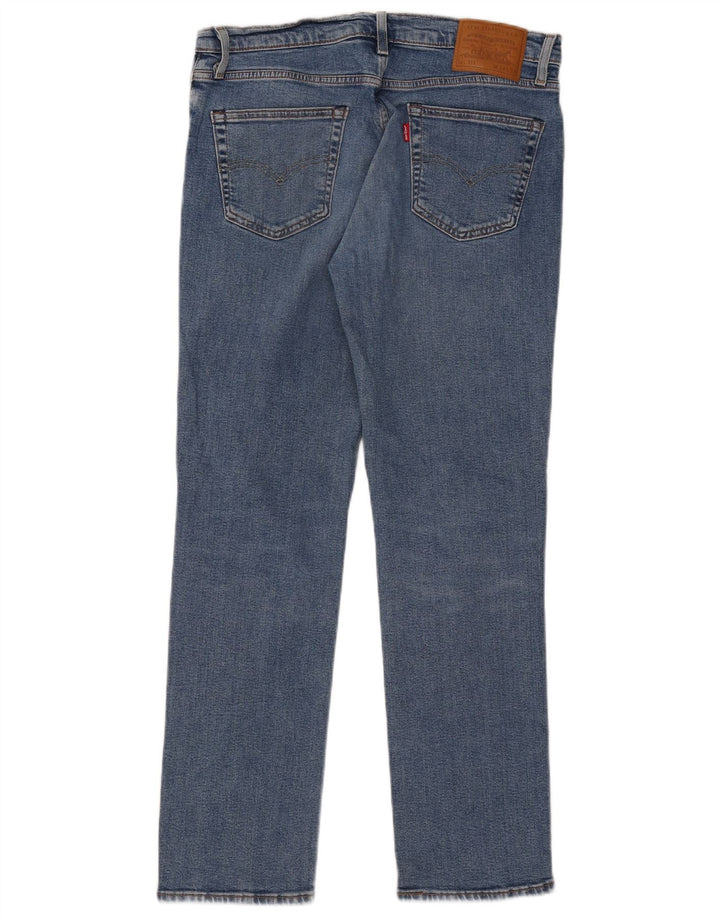 Levi's Hombre 511 Slim Jeans W34 L30 Algodón Azul