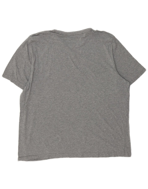PUMA Camiseta gráfica para hombre Top 2XL Gris