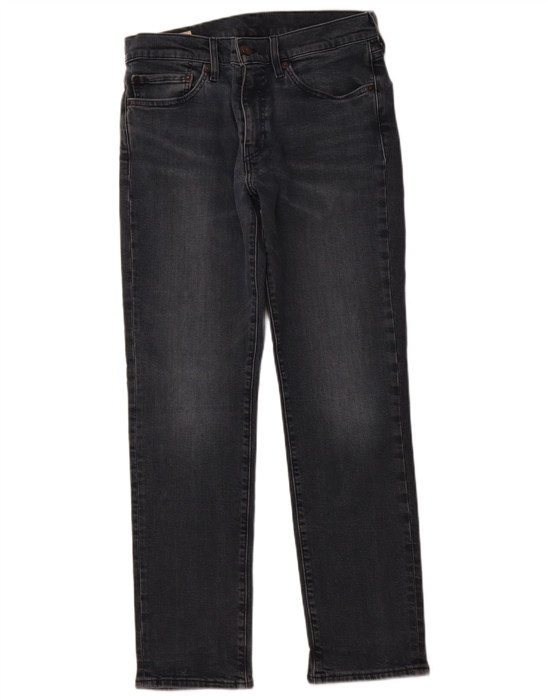 LEVI'S Vaqueros Rectos Mujer W31 L30 Azul Marino Algodón
