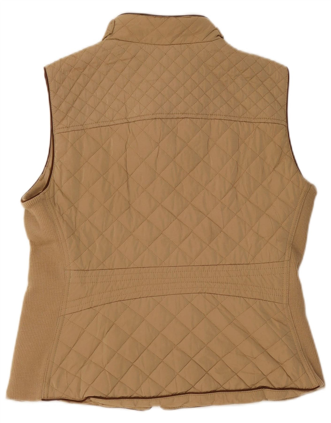 Zara Mujer Chaleco Acolchado ES 40 XL Beige