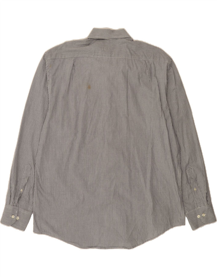 IZOD Mens Shirt Large Grey Check Cotton Vintage Izod and Second-Hand Izod from Messina Hembry 