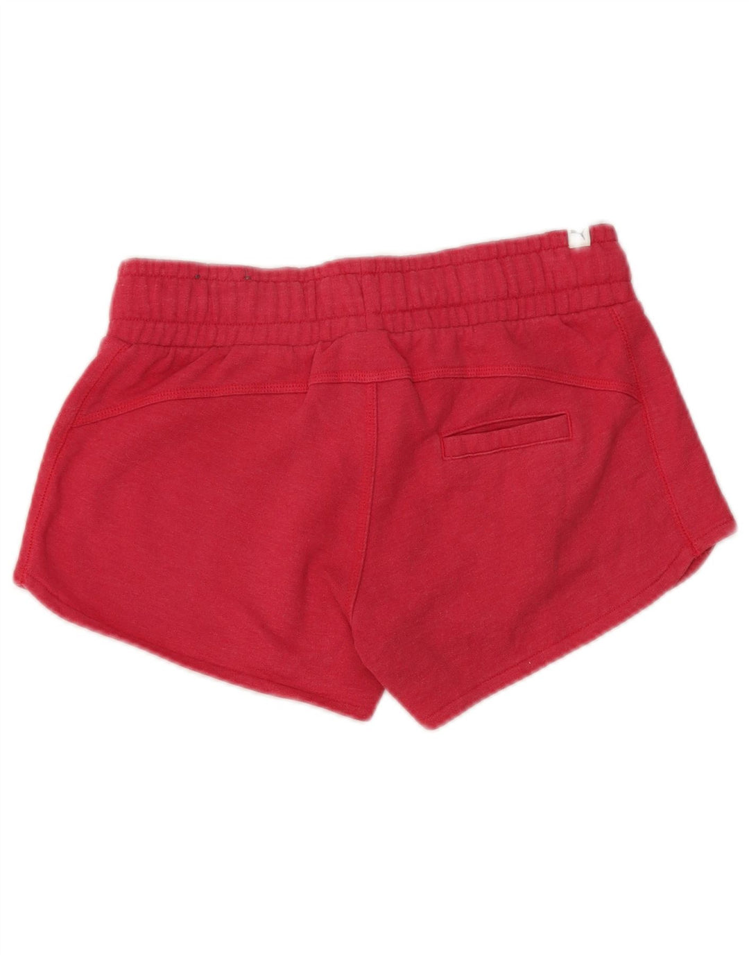 PUMA Pantalones cortos deportivos para mujer UK 10 Small Pink Cotton