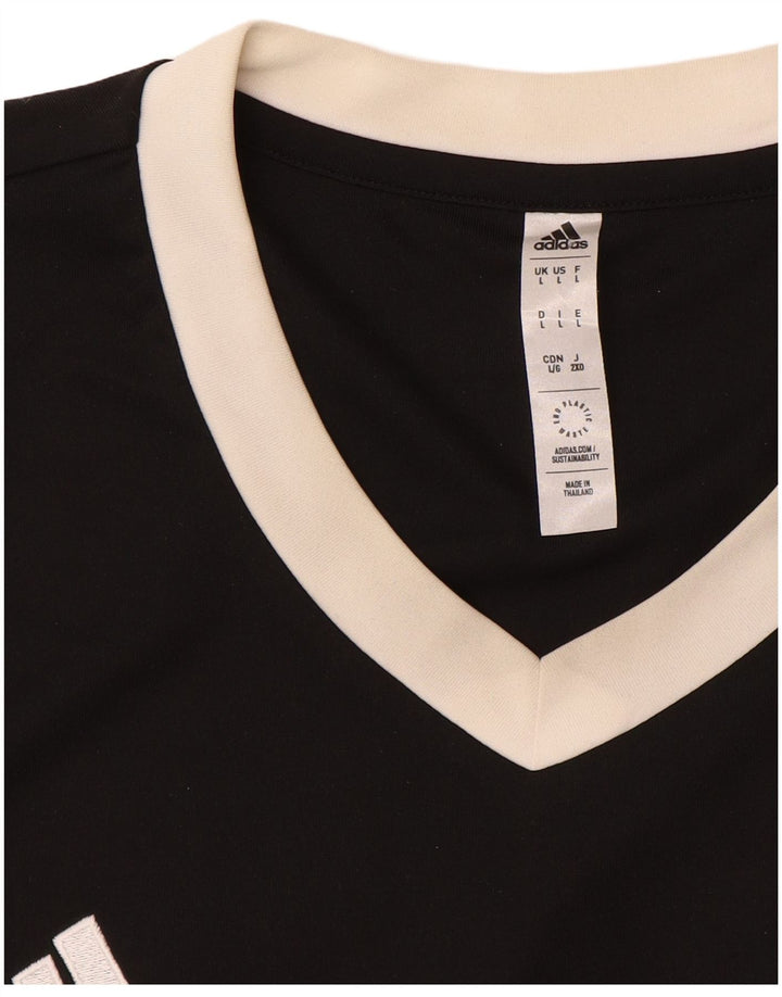 Adidas Hombre Aeroready Camiseta Top Grande Poliéster Negro