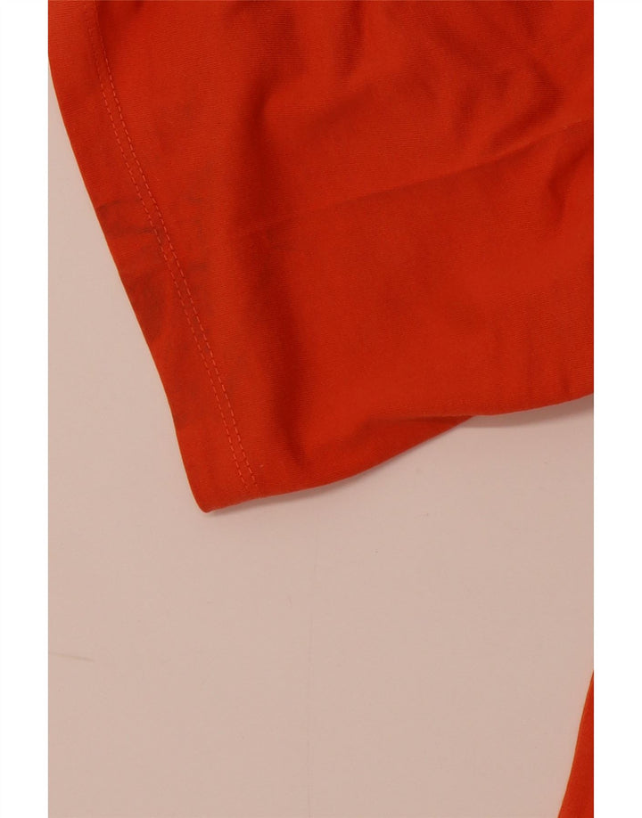 CALVIN KLEIN Camiseta gráfica para hombre Top grande naranja