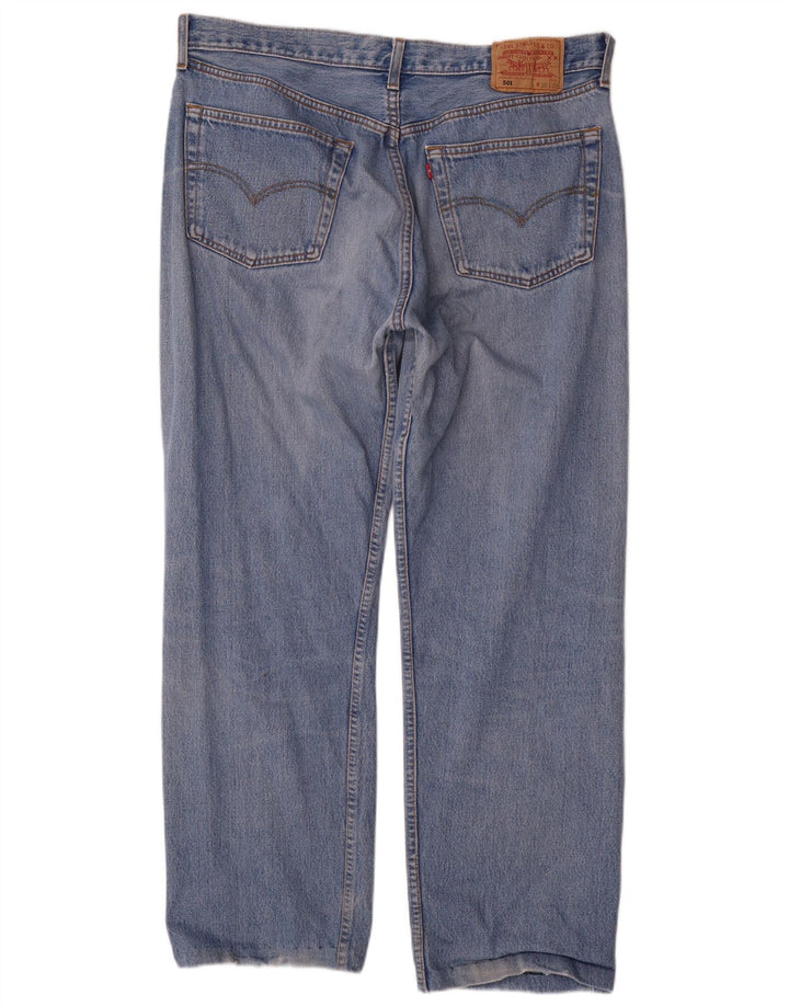 Levi's Jeans rectos 501 para hombre W38 L28 Algodón azul