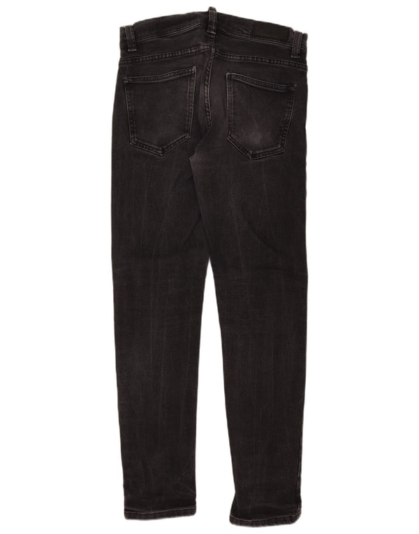 Zara Mens Slim Jeans EU 40 Medium W31 L30 Algodón Negro