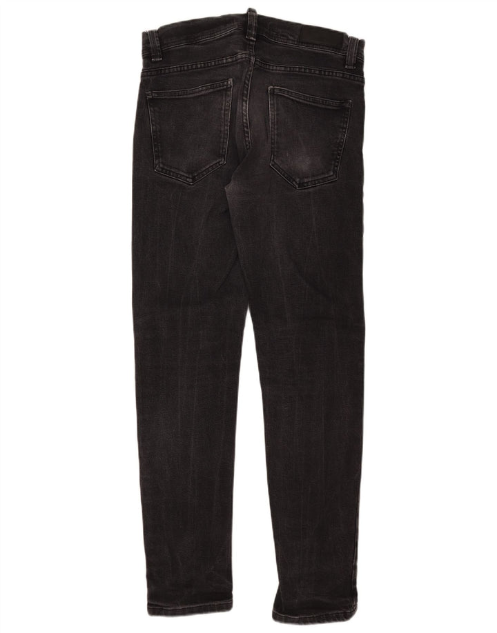 Zara Mens Slim Jeans EU 40 Medium W31 L30 Algodón Negro