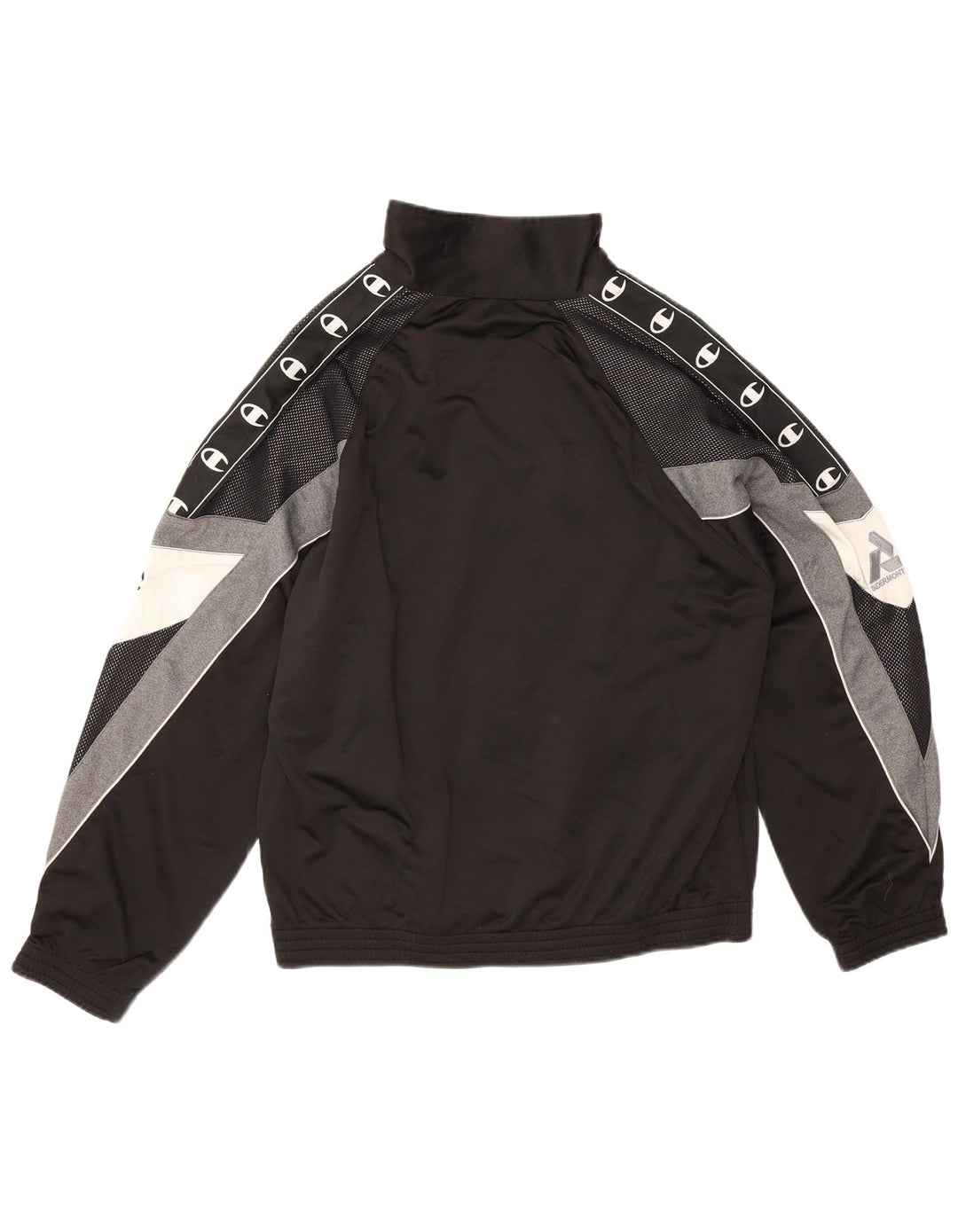 Champion Chaqueta De Chándal Con Gráficos Para Hombre Color Block Mediano Negro