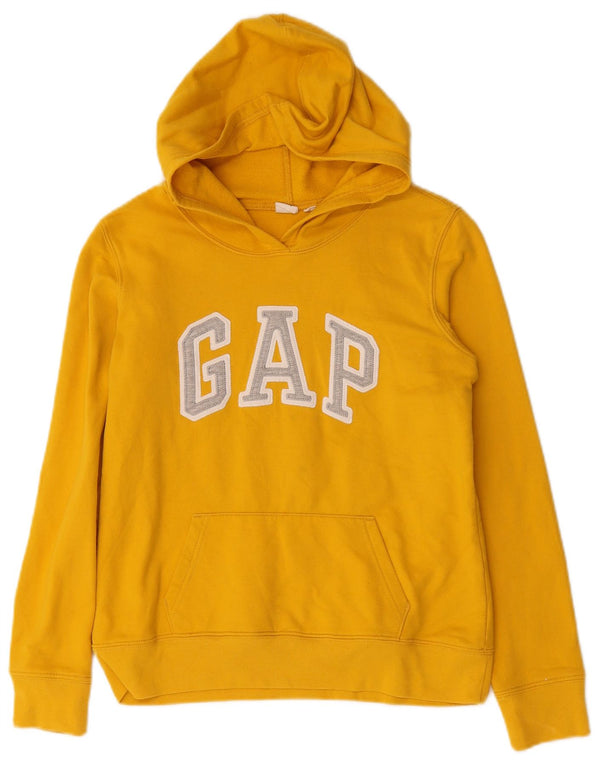 Gap Jersey con capucha extragrande gráfico para mujer UK 6 XS Algodón amarillo