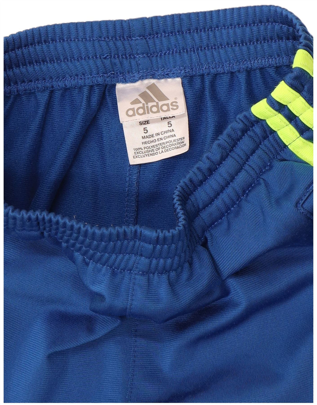 Adidas Pantalón Chándal Niño 4-5 Años Azul Poliéster