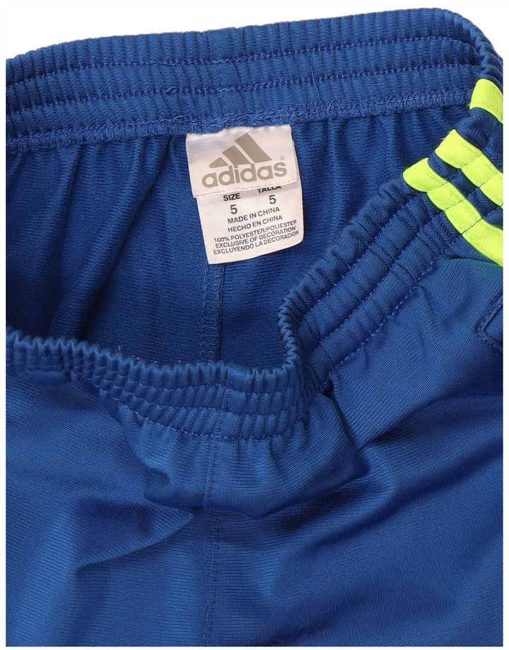 Adidas Pantalón Chándal Niño 4-5 Años Azul Poliéster